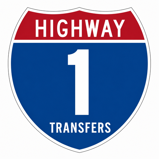 Highway 1 Tours & Transfers shield logo